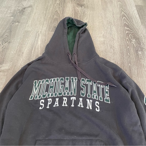 Michigan State Spartans Stadium Athletics Pullover Hoodie Sweatshirt Size Small - Picture 4 of 7